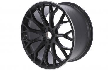 Aluminum rim, AMG cross-spoke wheel 