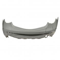 Rear bumper skin