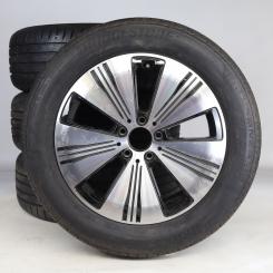 Summer Wheel and Tire Package Alloy 18 inch with Bridgestone Tires for EQA H243, EQB X243, Original Mercedes-Benz