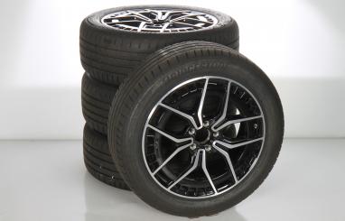 Summer Wheel and Tire Package Alloy 19 Inch with Bridgestone Tires for EQA H243, EQB X243, Original Mercedes-AMG