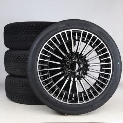 Winter Wheel and Tire Package Alloy 20 Inch with Goodyear Tires for EQA H243, Original Mercedes-AMG