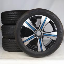 Summer Wheel and Tire Package Alloy 19 Inch with Continental Tires for EQA H243, EQB X243, Original Mercedes-Benz