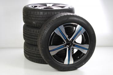 Summer Wheel and Tire Package Alloy 19 Inch with Pirelli Tires for EQA H243, EQB X243, Original Mercedes-Benz