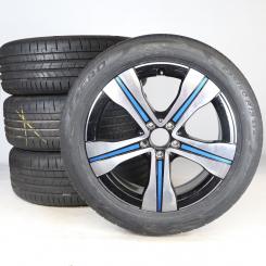 Summer Wheel and Tire Package Alloy 19 Inch with Pirelli Tires for EQA H243, EQB X243, Original Mercedes-Benz