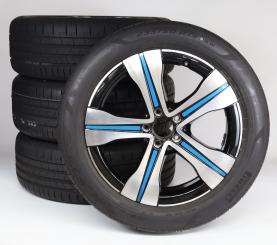 Summer Wheel and Tire Package Alloy 19 Inch with Pirelli Tires for EQA H243, EQB X243, Original Mercedes-Benz