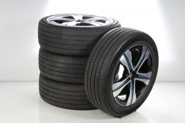 Summer Wheel and Tire Package Alloy 19 Inch with Michelin Tires for EQA H243, Original Mercedes-Benz