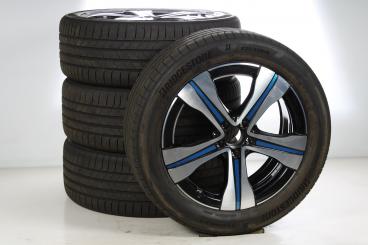 Summer Wheel and Tire Package Alloy 19 Inch with Bridgestone Tires for EQA H243, EQB X243, Original Mercedes-Benz