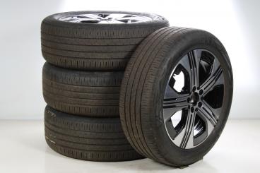 Summer Wheel and Tire Package Alloy 19 Inch with Continental Tires for EQA H243, EQB X243, Original Mercedes-Benz
