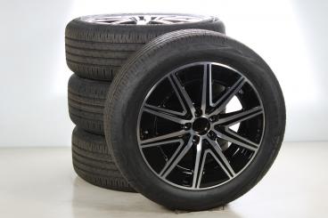 Wheel and tire assemblies set AMG 19 - inch aluminum CONTINE 