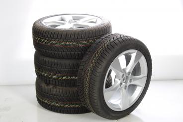 Alloy rims and tires set  DUNLOP/WinterSport4D 5 - spoke whe 
