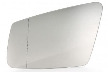 Outside mirror glass LI, aspherical (ASPH), heated 