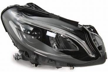 Headlamp RH LED static 