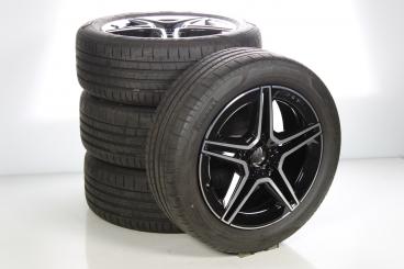 Summer Wheel and Tire Package Alloy 19 inch with Pirelli Tires for GLB-Class X247, GLA-Class H247, Original Mercedes-AMG