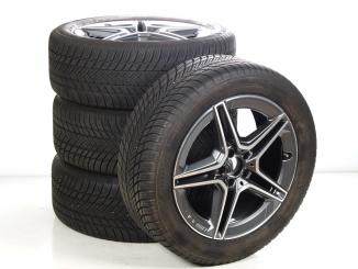 Alloy rims and tires set BRIDGE/BLIZZAKLM001 AMG 5 - front w 