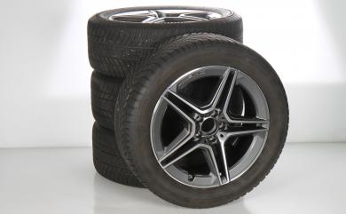 Alloy rims and tires set BRIDGE/BLIZZAKLM001 AMG 5 - front w 