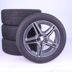Alloy rims and tires set BRIDGE/BLIZZAKLM001 AMG 5 - front w 