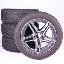 Alloy rims and tires set BRIDGE/BLIZZAKLM001 AMG 5 - front w 