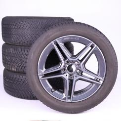 Alloy rims and tires set BRIDGE/BLIZZAKLM001 AMG 5 - front w 