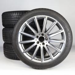 Summer Wheel and Tire Package Alloy 20 Inch with Bridgestone Tires for GLA-Class H247, GLB-Class X247, Original Mercedes-AMG