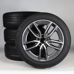Summer Wheel and Tire Package Alloy 19 Inch with Pirelli Tires for GLB-Class X247, GLA-Class H247, Original Mercedes-AMG