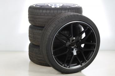 Alloy rims and tires set CONTI/SportContact6 AMG cross-spoke 