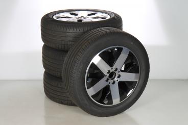 Summer Wheel and Tire Package Alloy 18 inch with Pirelli Tires for GLA-Class H247, GLB-Class X247, Original Mercedes-Benz