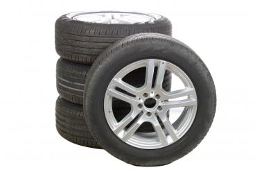 Summer Wheel and Tire Package Alloy 18 Inch with Pirelli Tires for GLA-Class H247, GLB-Class X247, Original Mercedes-Benz