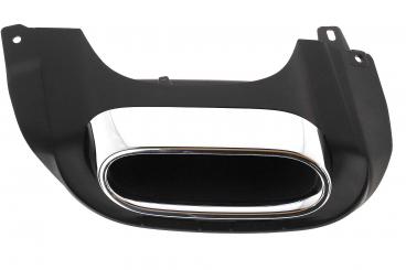 Chrome tailpipe trim panel 
