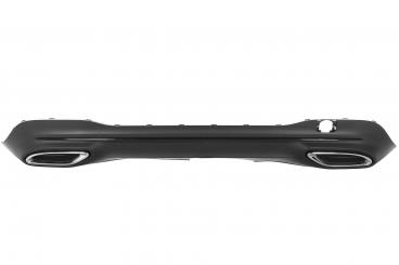 Trailer hitch bumper cover 