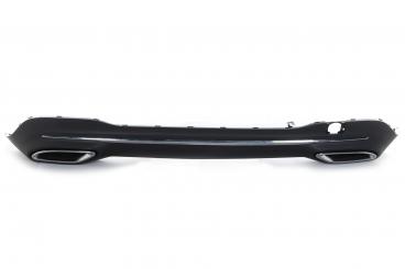 Trailer hitch bumper cover 