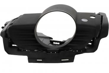 Cover, bumper, cover, tailpipe trim, left, black 