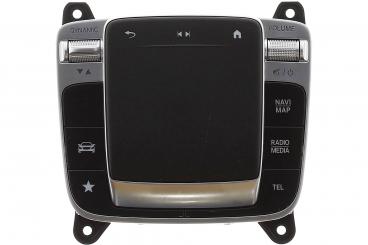 Center console touchpad controller switch block 
