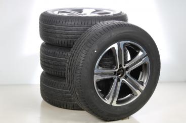 Summer Wheel and Tire Package Alloy 18 Inch with Bridgestone Tires for GLC-Coupe 253, Original Mercedes-Benz