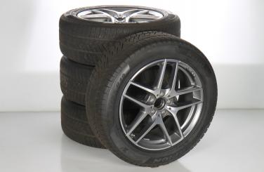 Winter Wheel and Tire Package Alloy 19 inch with Pirelli Tires for GLC-Coupe 253, GLC-SUV X253, Original Mercedes-AMG