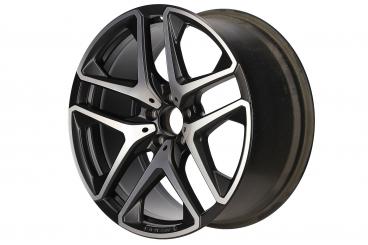 Aluminum rim, AMG 5 - wheel drive 