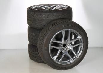 Alloy rims and tires set MICHELIN/PilotAlpin5SUV AMG 5 - th. 