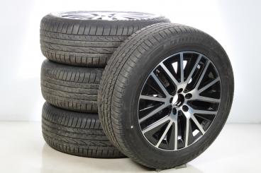 Summer Wheel and Tire Package Alloy 19 Inch with Bridgestone Tires for GLC-Coupe 253, GLC-SUV X253, Original Mercedes-Benz