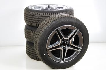 Alloy rims and tires set BRIDGE/DuelerH/PSport AMG 5 - DOUBL 