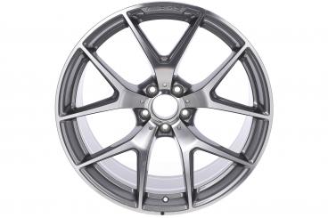 Aluminum rim, AMG cross-spoke wheel 