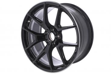 Aluminum rim, AMG cross-spoke wheel