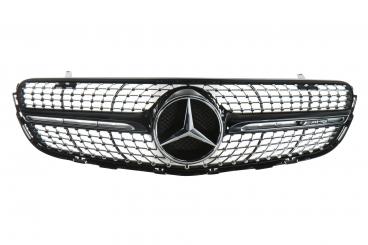 Radiator grille with Mercedes star 