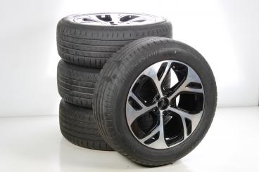 Summer Wheel and Tire Package Alloy 18 inch with Bridgestone Tires for GLC -Coupe 254, GLC-SUV X254, Original Mercedes-Benz