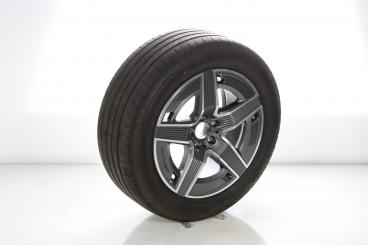 Wheel and tire assembly Alu CONTI/EcoContact6Q AMG 5 - spoke 