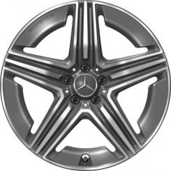 Aluminum rim, AMG 5 - wheel drive