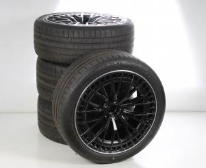 Summer Wheel and Tire Package Alloy 21 Inch with Continental Tires for GLC -Coupe 254, GLC-SUV X254, Original Mercedes-AMG