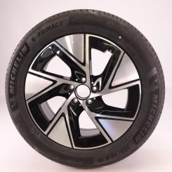 Wheel and tire assembly Alu MICHELIN/e.Haftcy 5 - hole wheel 
