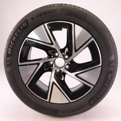 Wheel and tire assembly Alu MICHELIN/e.Haftcy 5 - hole wheel 
