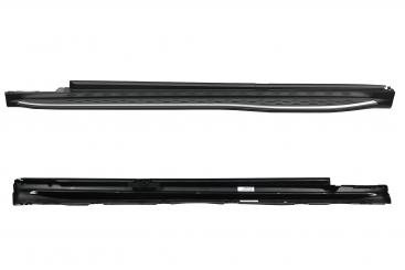 Left longitudinal member trim running board 