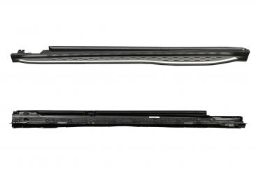 Left longitudinal member trim running board 