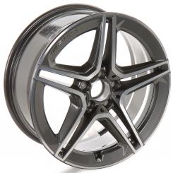 Aluminum rim, AMG 5 - wheel drive 